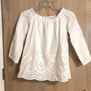 White Off Shoulder Top